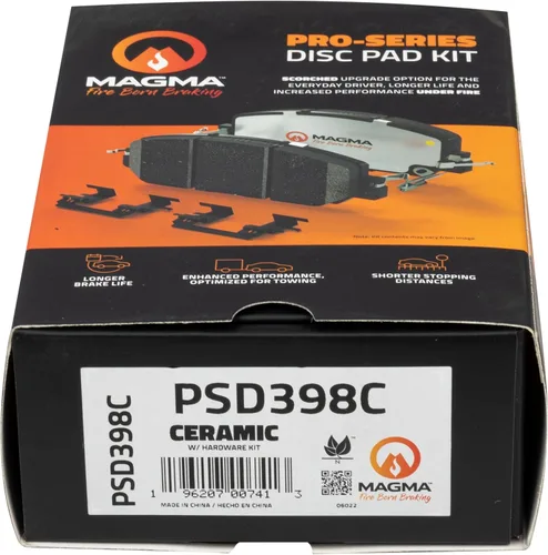 Miniatura 5 de MAGMA Pro-Series PSD398C Pastillas de freno de cerámica, traseras
