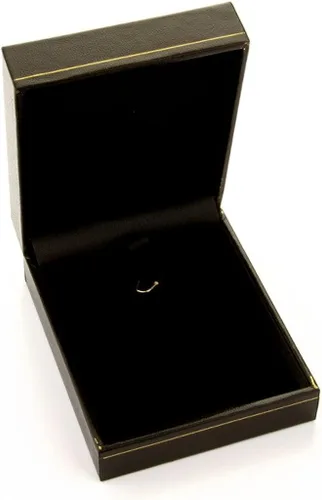 Miniatura 5 de The World Jewelry Center - Colgante de oro amarillo de 14 quilates con cadena de cable de 0.047in