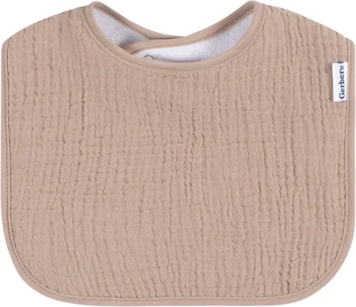 Miniatura 8 de Baberos unisex para bebé de muselina Gerber, pack de 8 para babeo