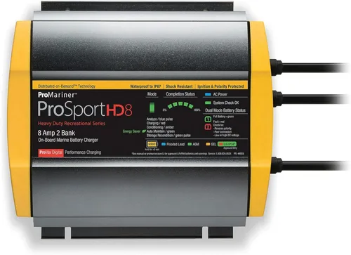 Miniatura 10 de ProMariner 44006 ProSport HD Cargador de batería marino impermeable, 6 amperios, 1 banco