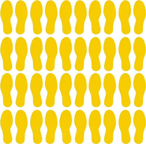 Miniatura 35 de LiteMark Calcomanías de vinilo duraderas con acabado brillante, tamaño mediano de 9 pulgadas, ideal para suelos, techos, paredes y la mayoría