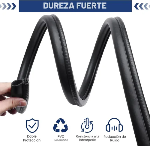 Miniatura 4 de Storystore Sello de Goma para Puerta de Coche Automotriz 6.1M Tira de Sellado de Borde de Puerta de Coche con Sello Lateral para Puertas de Coche