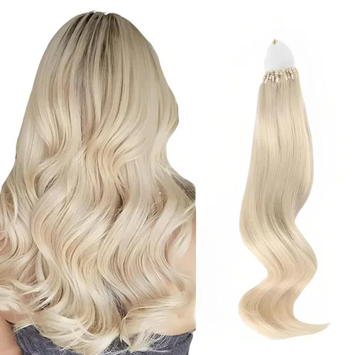 Miniatura 57 de ABH AMAZINGBEAUTY HAIR Extensiones de cabello rizado liso para mujeres negras con punta en I, cabello humano, punta en I, Remy, 50 mechones, punta