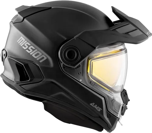 Miniatura 4 de CKX Mission AMS - Casco de nieve con escudo eléctrico (negro mate)