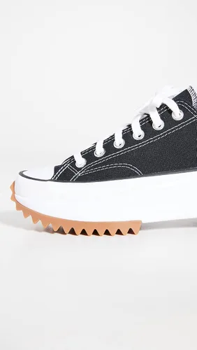Miniatura 6 de Converse Zapatillas Run Star Hike Ox para mujer, negroblancogoma