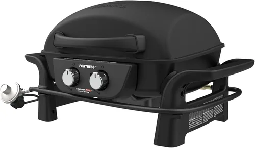 Miniatura 10 de Nexgrill Parrilla de gas propano portátil de 1 quemador con tapa, encendido piezoeléctrico, 10,000 BTU, 183 pulgadas cuadradas, parrilla de mesa