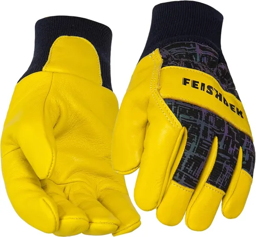 Miniatura 9 de Kids Winter Gloves, 3M Thinsulate Lined Warm Insulated Toddler Work Gloves with Soft Sheepskin for Cold Weather