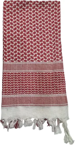 Miniatura 17 de Elu Bufanda Shemagh para hombre - Mujer/100% algodón militar Shemagh Keffiyeh Bufanda Arafat Tactical Desert Rave Bandana para la cabeza