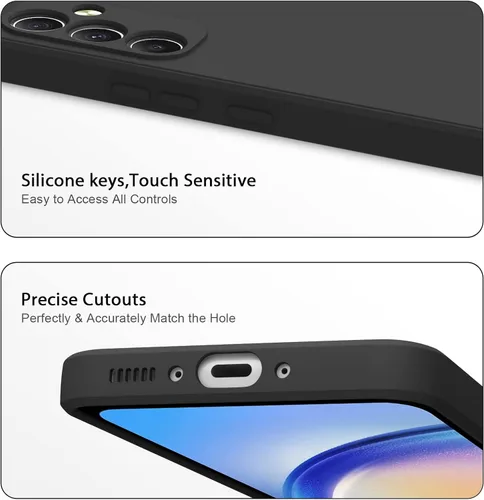 Miniatura 4 de AK Para Samsung Galaxy A34 5G, elegante funda protectora de cuerpo completo de silicona líquida delgada para Samsung Galaxy A34 5G funda de teléfono