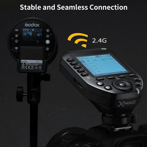 Miniatura 7 de Godox XProII XProII-S Disparador de flash inalámbrico para cámara Sony, transmisor de flash inalámbrico 2.4G HSS 1/8000S, conexión Bluetooth