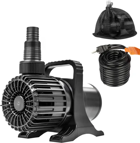 Miniatura 12 de OYO WATER Bomba de Estanque Externa Grande 4700gph-250W 10M Fuente de Agua y Kio Fuente de Peces & Bomba de Jardín Sumergible IPX8: Cable Largo