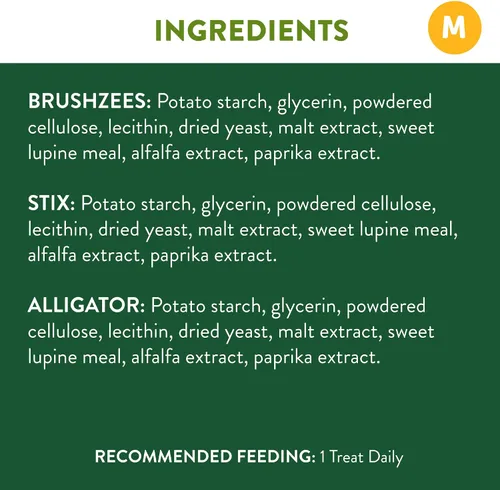 Miniatura 8 de WHIMZEES by Wellness Dental Treats + paquete de alimentos secos para perros: masticables sin granos de larga duración, tamaño mediano, 28 unidades +