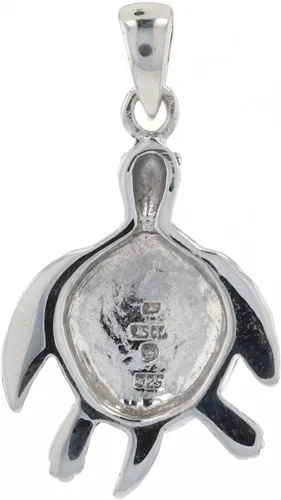 Miniatura 3 de Jewelry Trends - Colgante de plata de ley, diseño de tortuga celta