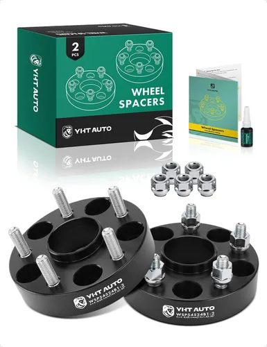 YHTAUTO 5x4.5 Espaciadores de Rueda Centrados en Buje de 1.25 Pulgadas Compatibles con Modelos Toyota, Lexus y Scion, Camry, RAV4, Prius, Avalon,
