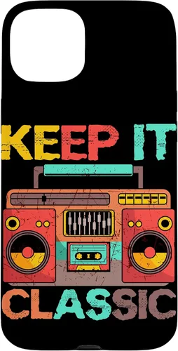 Miniatura 9 de Keep It Classic Radio 80s 90s Retro Vintage Cassette Player Funda para iPhone 17 Pro Max