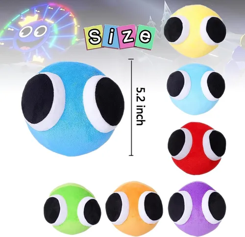Miniatura 3 de YZONU 9 piezas de juguetes de peluche de Friends, juguetes de terror del juego, juguetes de Halloween, Navidad, cumpleaños, regalos para mejores C-9