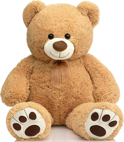 Miniatura 16 de HollyHOME oso de peluche gigante, animal de peluche, diseño de oso grande de 36 pulgadas