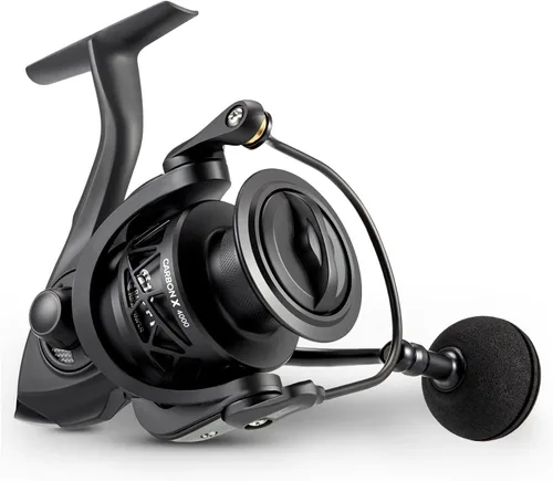 Carretes giratorios Piscifun Carbon X, de ligero a 5.1oz, con marco y rotor de carbono, arrastre máximo de 14.9 kg, rodamientos blindados de 10+1,