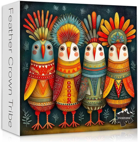 Miniatura 11 de Rompecabezas de águila calva para adultos, 1000 piezas, paisaje de fantasía, animal, pájaro, naturaleza, bosque, planta, escénico, imposible