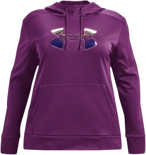 Miniatura 4 de Under Armour Sudadera con capucha Armourfleece con logotipo grande para mujer