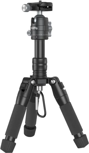 Miniatura 4 de SmallRig VT-20 Mini Trípode de Aluminio, Trípode de Escritorio de 20" con Cabeza de Bola de 360°, Trípodes de Escritorio Compactos para Cámara DSLR