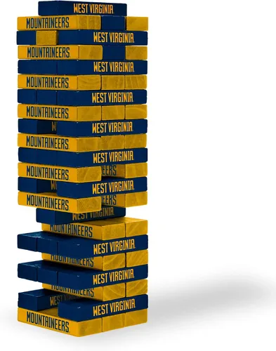 Miniatura 19 de Wild Sports NCAA Pro Football Tabletop Stackers Block Game for College Football Fan, Dorm Game, Tailgate