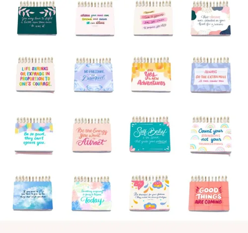 Miniatura 3 de Es hora de creer en ti mismo: 365 citas motivacionales diarias, caballete inspirador de escritorio, afirmaciones positivas, regalo para mujeres