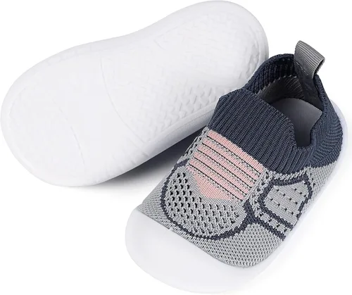 Miniatura 35 de Zapatos de bebé Pantuflas para niños pequeños, calcetines para niños y niñas, suela antideslizante