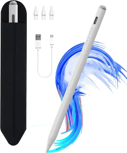 Miniatura 8 de Lápiz táctil para iPad 11 y 10ª generación, carga 14 minutos más rápida, con soporte para lápices, rechazo de palma, sensibilidad a la inclinación
