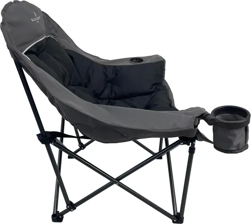 Miniatura 3 de Black Sierra - Silla de camping acolchada XL para adultos, asiento plegable de gran tamaño resistente que soporta 400 libras, comodidad de felpa