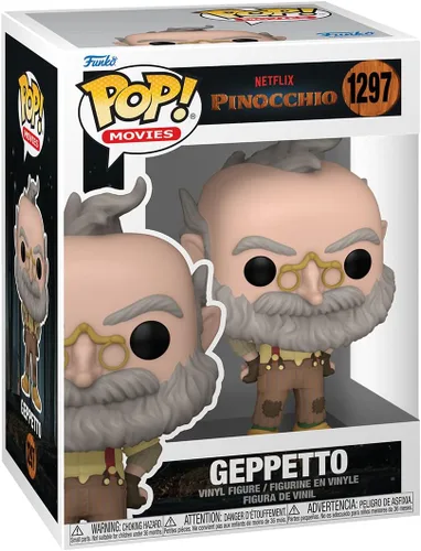 Miniatura 2 de Funko Pop Movies: Netflix Pinocho - Geppetto - Figura de vinilo coleccionable - Idea de regalo - Producto oficial - Juguetes para niños y adultos