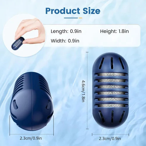 Miniatura 6 de isinlive Cartucho de desmineralización para humidificadores ultrasónicos HoMedics: Paquete de 12 cartuchos de desmineralización de reemplazo