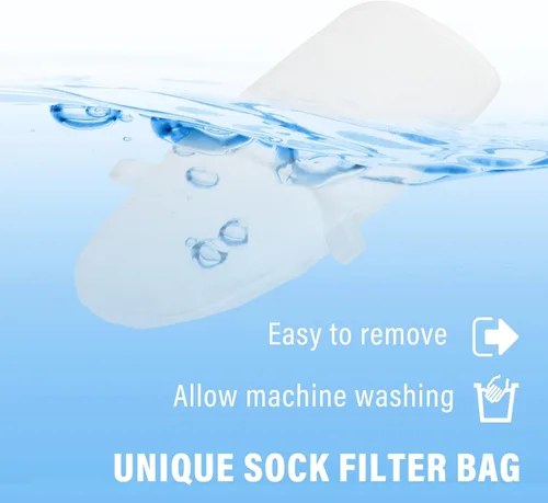 Miniatura 6 de Bolsa de filtro de repuesto para LA Spas Aqua Klean Bolsa de filtro multiusos para bañera de hidromasaje, paquete de 4