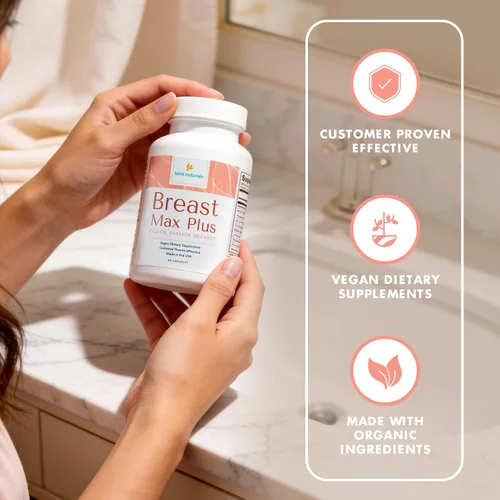 Miniatura 5 de KIMI Naturals Breast Max Plus - Píldoras de mejora de senos l Suplemento potenciador para un crecimiento rápido y busto más grande, fórmula