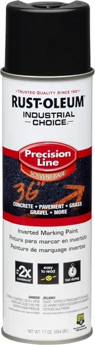 Miniatura 5 de Rust-Oleum 203023 Industrial Choice - Pintura en aerosol para marcado a base de disolvente invertido, 17 onzas, verde fluorescente