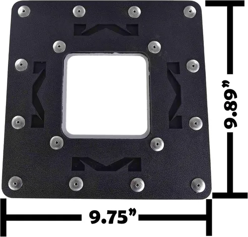 Miniatura 4 de Matrix Concepts C1M Mini soporte de tubo de acero al carbono duradero con diseño anti-roca para todoterreno, motocross y supercross, incluye paquete