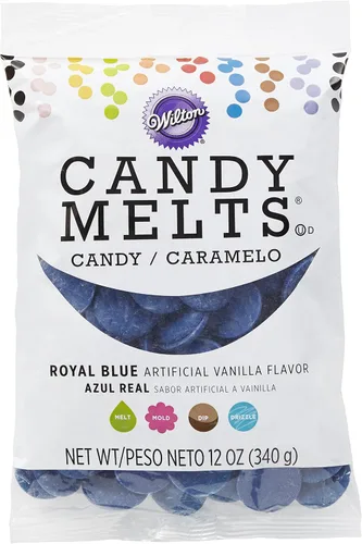 Miniatura 24 de Wilton, caramelos que se derriten, negro, 10 onzas