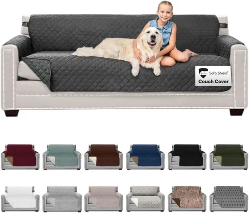 Miniatura 108 de Sofa Shield - Funda para sillón reclinable con correa patentada, protector de cojín, funda reversible diseñada en EE. UU. resistente a manchas