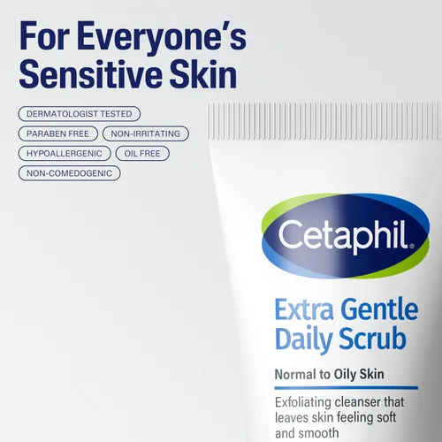 Miniatura 7 de Cetaphil - Limpiador facial exfoliante, exfoliante facial diario extrasuave, exfolia y limpia suavemente, para todo tipo de piel, no irrita e