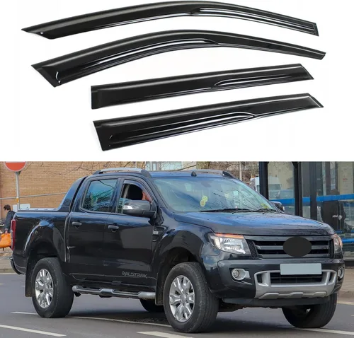 Miniatura 396 de Visor para ventana IG para Hyundai Venue 2020-2023, protector contra la lluvia, adhesivo extra duradero, deflector de viento para lado