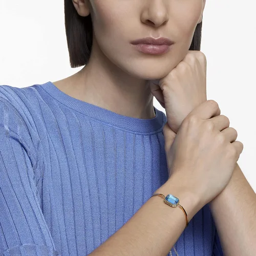 Miniatura 6 de Swarovski Orbita bracelet, Octagon cut crystal