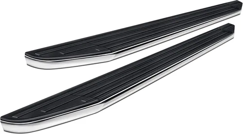 Black Horse Off Road Estribos prémium negros compatibles con Kia Telluride 2020-2024 | Hyundai Palisade-PR-K376 2020-2024
