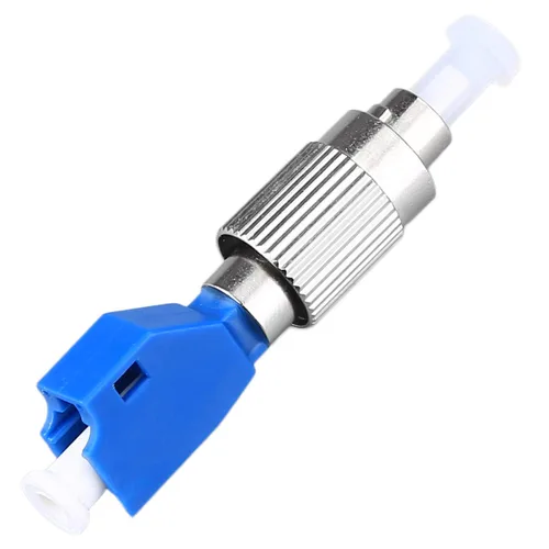 Conector de fibra óptica, FC macho a LC hembra híbrido adaptador convertidor de fibra óptica compatible con medidor de potencia óptica localizador