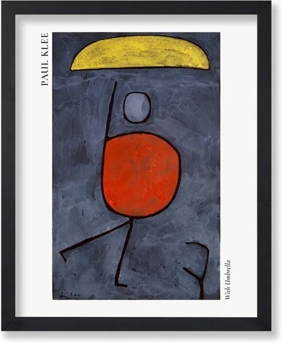 Miniatura 72 de Poster Master Póster vintage de Paul Klee – Impresión retro de cómicos – Arte de dibujo – Arte abstracto – Regalo para hombres y mujeres – Estilo-09
