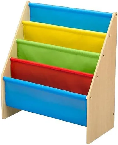 Miniatura 11 de Estantería para libros y juguetes Delta Children, en color gris/azul y organizador de juguetes Spider Man con contenedores de madera de ingeniería