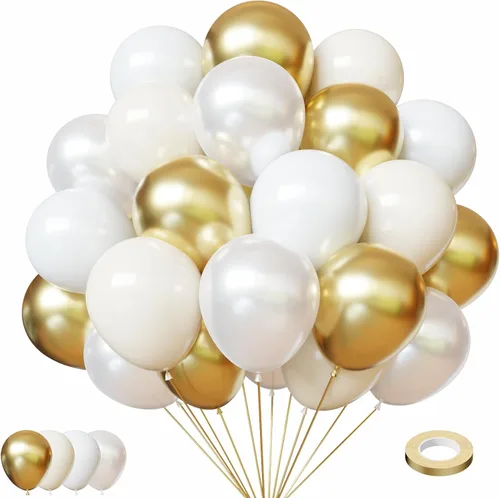Miniatura 13 de Globos negros y metálicos plateados, 50 piezas de globos negros y plateados de 12 pulgadas, globos para fiestas para cumpleaños, graduación, Año