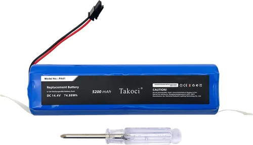Batería de repuesto de 5200 mAh para Eufy RoboVac X8 Series Robot Aspiradora compatible con número de pieza Eufy PA61 Batería de robot barrido 14.4V
