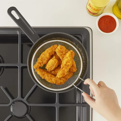 Miniatura 4 de HIC Kitchen Cesta para freír, malla de acero inoxidable 18/8