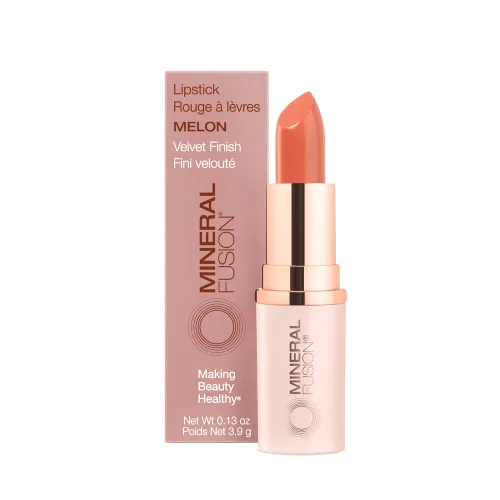 Miniatura 19 de Mineral Fusion Lápiz labial de larga duración, color de labios vívido y sin manchas con aceite de aguacate, manteca de semilla de cacao, libre