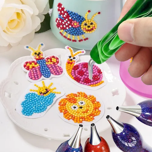 Miniatura 5 de Heyseri Bolígrafos de pintura de diamantes, bolígrafo de arte de diamante "Classic Wax Stylus", accesorios de herramientas de pintura de gemas